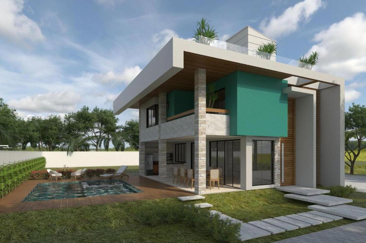 Espetacular Casa De Charme Em Sao Miguel Do Gostoso - Salou Villa Eksteriør billede
